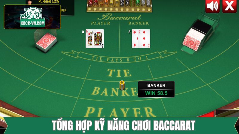 Phương pháp đánh baccarat theo kiểu cầu nghiêng